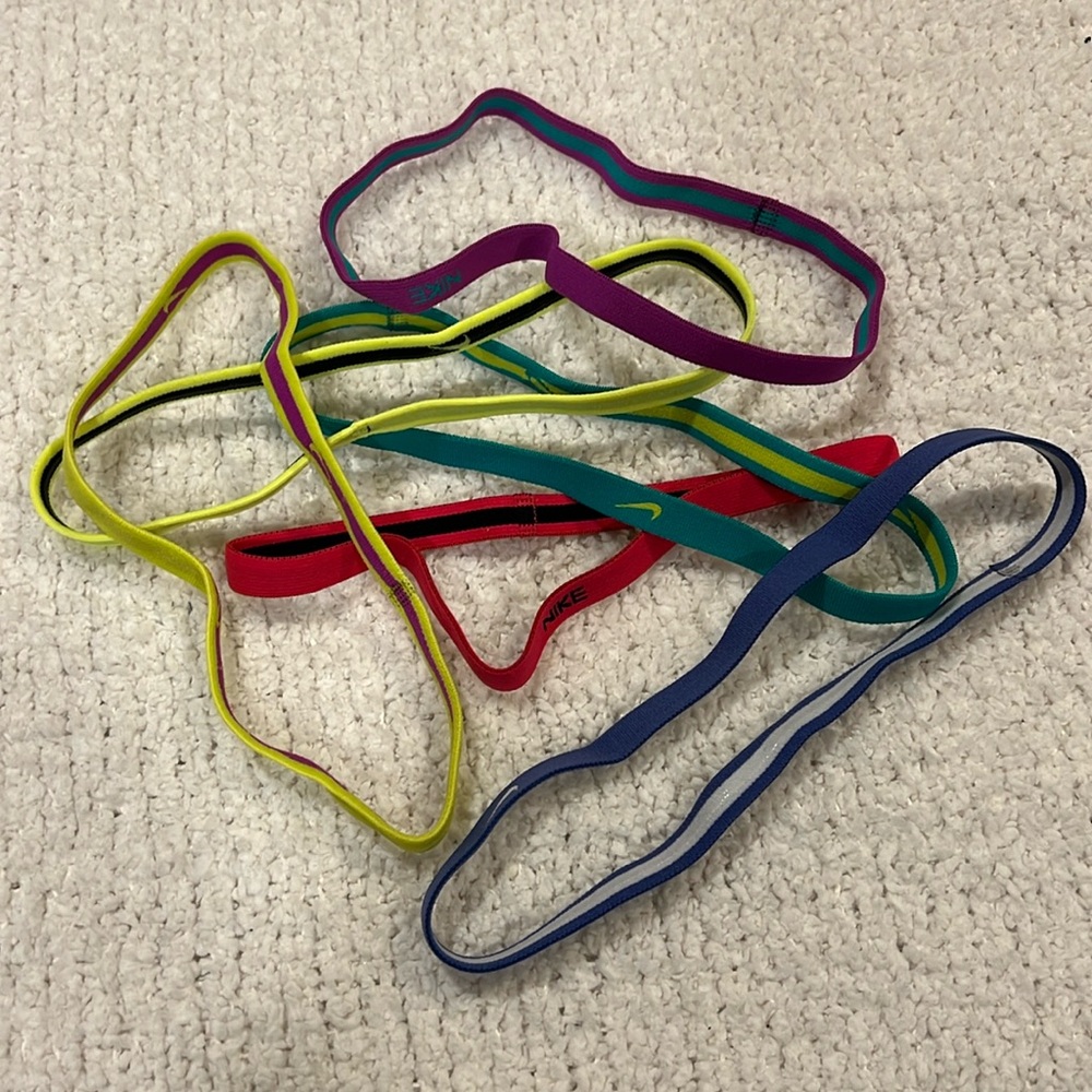 Bundle of 6 Nike Headbands